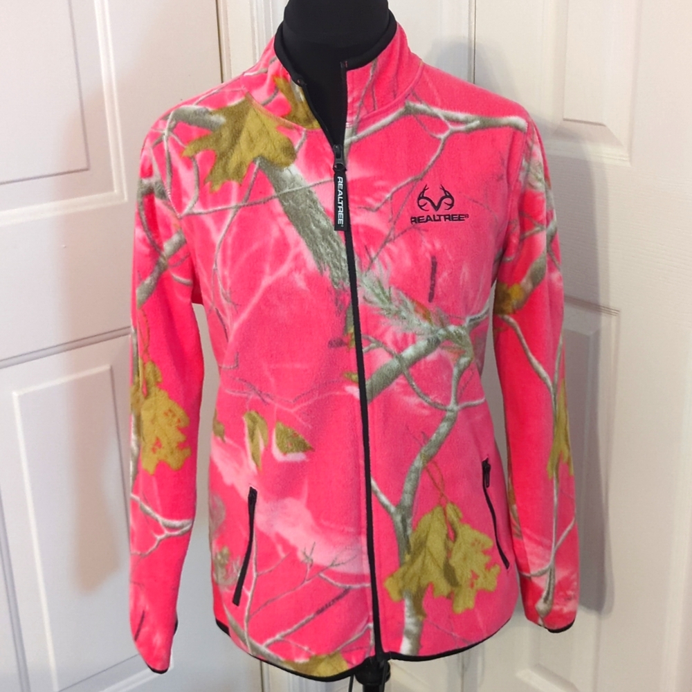 Realtree fleece jacket size medium 8-10